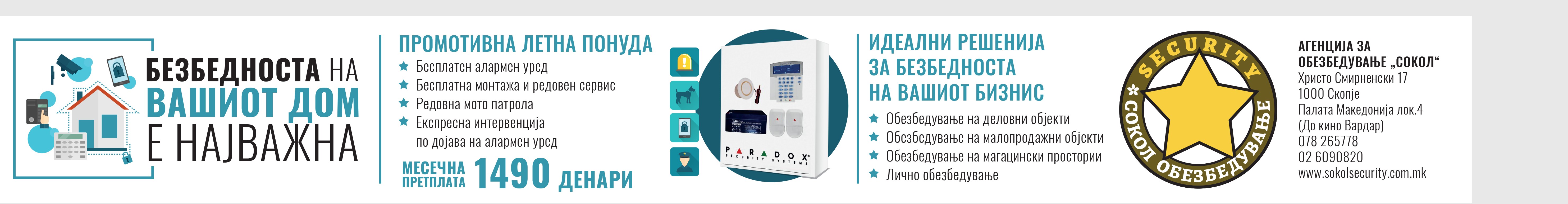 Безбедноста на вашиот дом е најважна